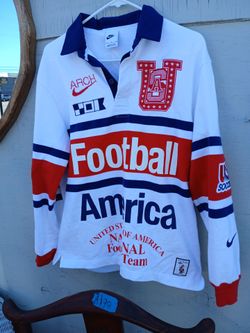 Nike x USMNT x V.A.A. L/S Rugby Top
White/Challenge Red/Deep Royal Blue