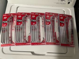 Brand new Milwaukee Reciprocating Saw Blade Set (20-Piece)
