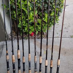 Bass Spinning Rods 