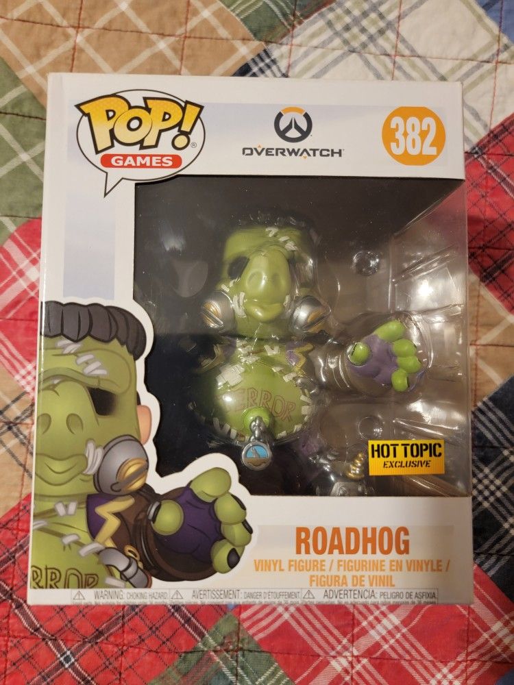 Roadhog #382 Overwatch Vinyl Figure Hot Topic Exclusive