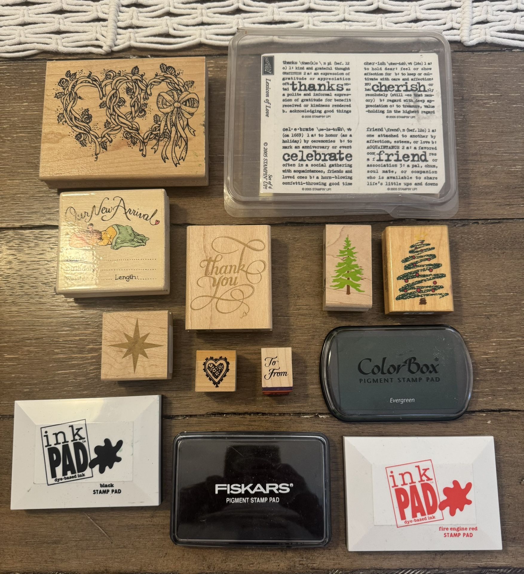 Stamp & Ink Pad Kit