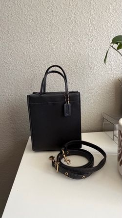 Coach Leather Mini Tote Bag