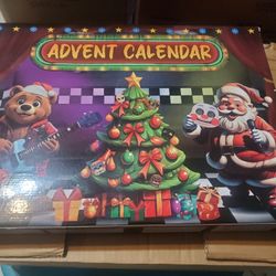 5 Nights of Freddy figures calendar 36+
