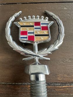 Vintage Cadillac hood ornament