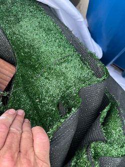 Green turf