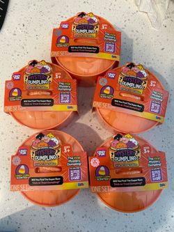 Dumpling Squishy Candy Corn Orange Edition