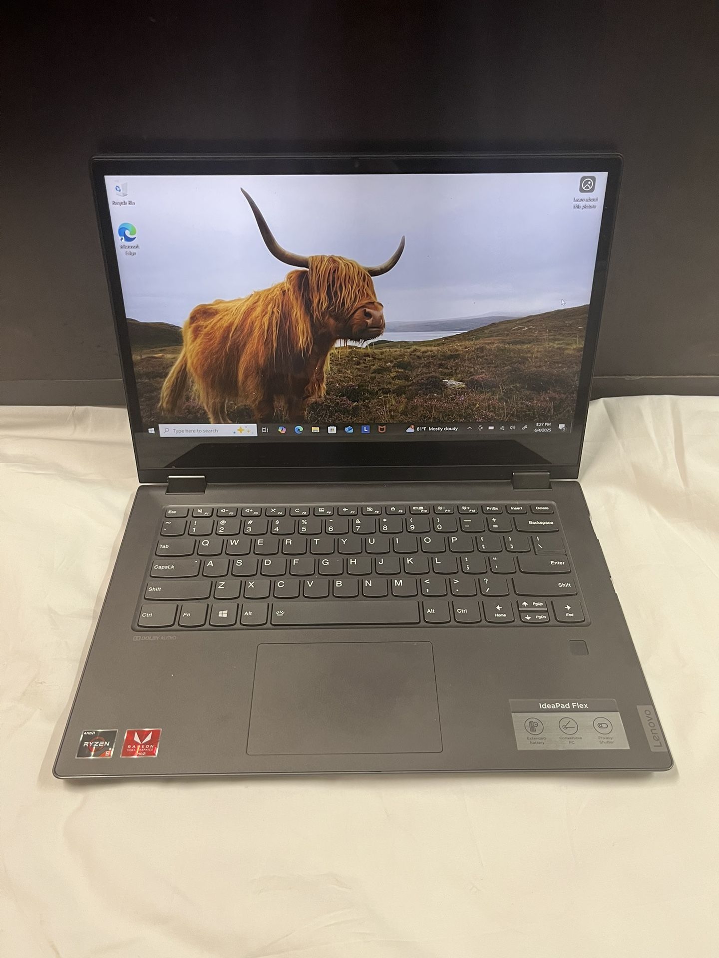 LENOVO IDEAPAD FLEX-14API WITH CHARGER [CASH ONLY]
