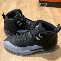 Nike Air Jordan 12 Retro Barons Black Gray CLEAN OG CT8013-010 Mens Size 9