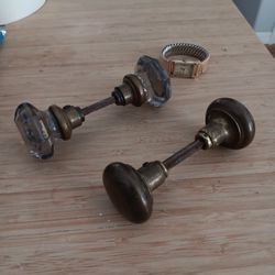 Two Antique Door Knob 