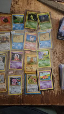Vintage Pokémon cards