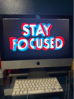 Mac 21.5 inch desktop