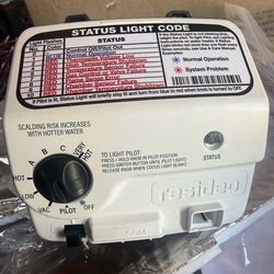 Rheem water heater valve