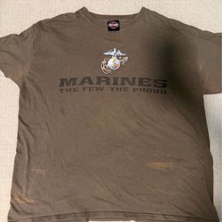 Harley Davidson Green XL T-Shirt