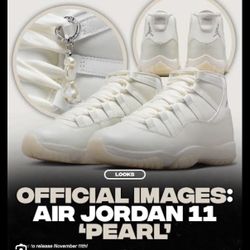 Retro 11 Pearl