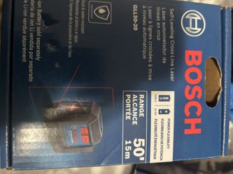 New BOSCH Leveling Laser 