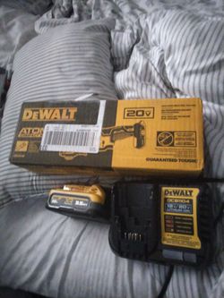 Dewalt multi tool charger and battery
