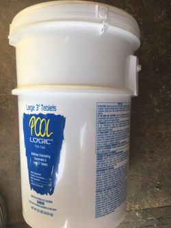 Chlorine 3” Tabs 50lb $200