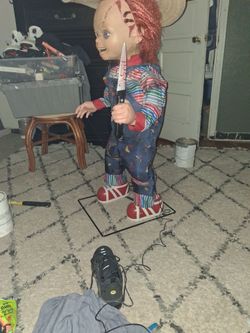 Life-Size Chucky Animatronic Halloween Prop