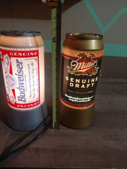 Beer light up  cans