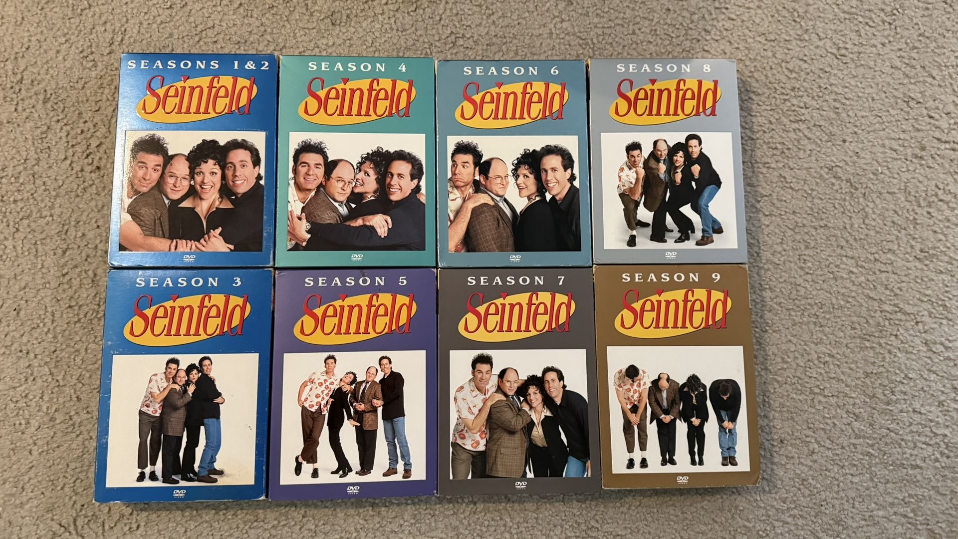 All Nine Seasons Of Seinfeld On Dvd