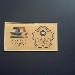with Compliments Chinese Taipei Olympic Pin
