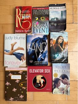 84$ worth of 9 books for only 10$ Book Best seller the Host , light between oceans