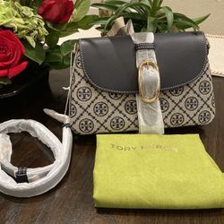 NWT Tory Burch Monogram Crossbody 