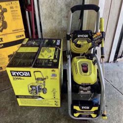 RYOBI 3300 PSI 2.5 GPM Cold Water Gas Pressure Washer with Honda GCV200 Engine