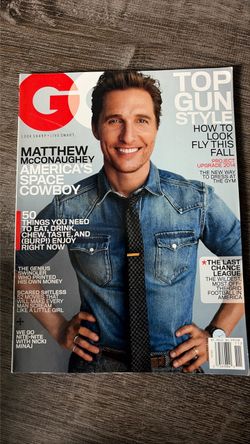 GQ Magazine November 2014 Matthew McConaughey