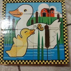 Melissa & Doug Farm Cube Puzzle