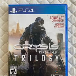PS4 CRYSIS REMASTERED TRILOGY 