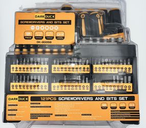 121pcs Screwdriver Set And Bits Settle