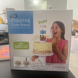 Popping Cake Stand 