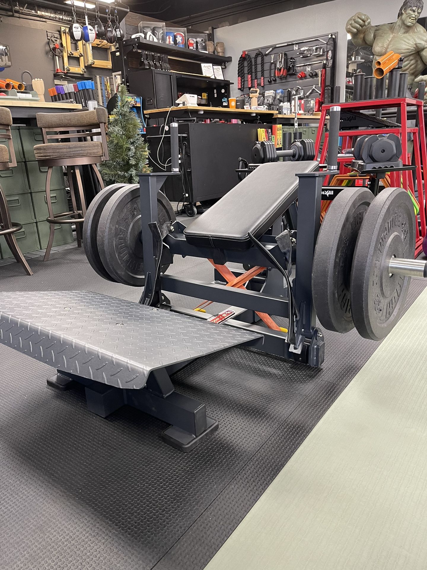 HIP THRUST TRAINER🔹HIP DEVELOPER🔹SPORTS FITNESS GYM EQUIPMENT