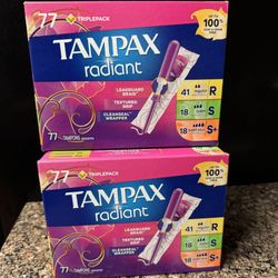 Tampax Tampons, Unopened, Feminine Hygiene 