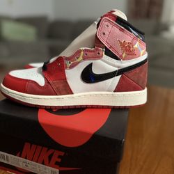 Jordan 1 retro high og, across the spiderverse