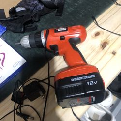 black & decker power drill