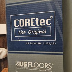 Vinyl Flooring 17 Boxes - 38 Sq Ft/ Box