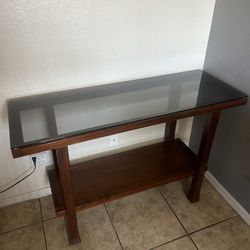 Glass Console Table Media Table Furniture
