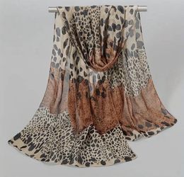 Leopard 🐆 Style Scarf Sheer 