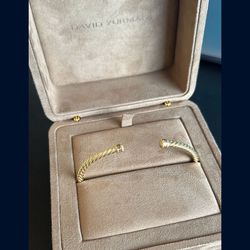 David Yurman Gold Bracelet