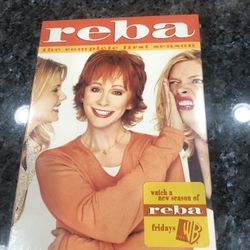 DVD Reba the complete first season all 22 episodes.  Format DVD includes 3 discs.  Brand new factory sealed never opened.