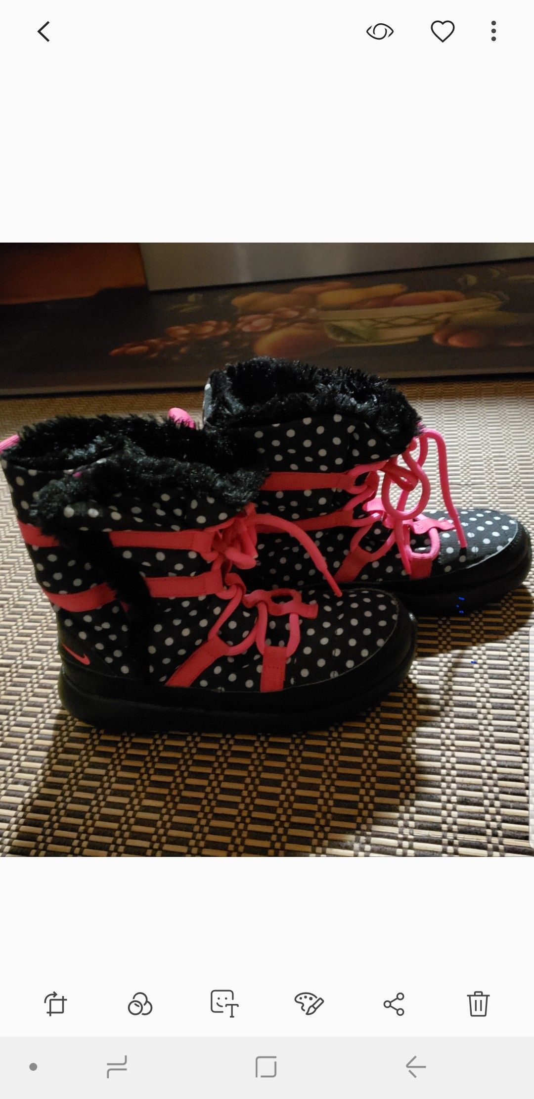 Nike Girls boots size 13