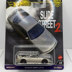 Hot Wheels Premium Slide Street 2 Nissan 240SX (S14) Brand New