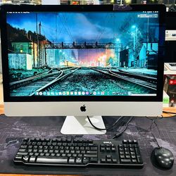 Apple iMac 27” 2013 3.2Ghz Core i5 14GB 1TB -Chipped Glass see pics