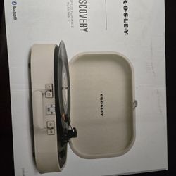 Discovery Portable Turntable Bluetooth Ready 
