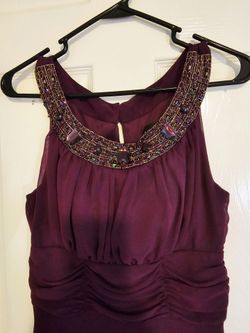 Elegant Purple Dress