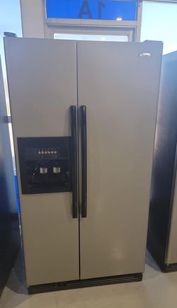 Whirlpool Side-by-Side Stainless Steel Refrigerator Fridge
