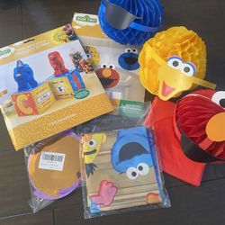 Sesame Street Party Decor
