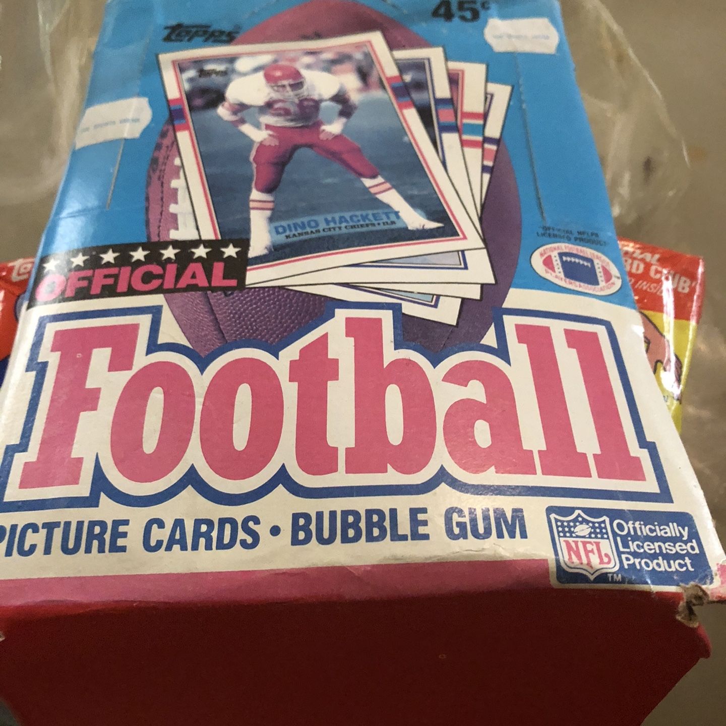 Football unopened packs